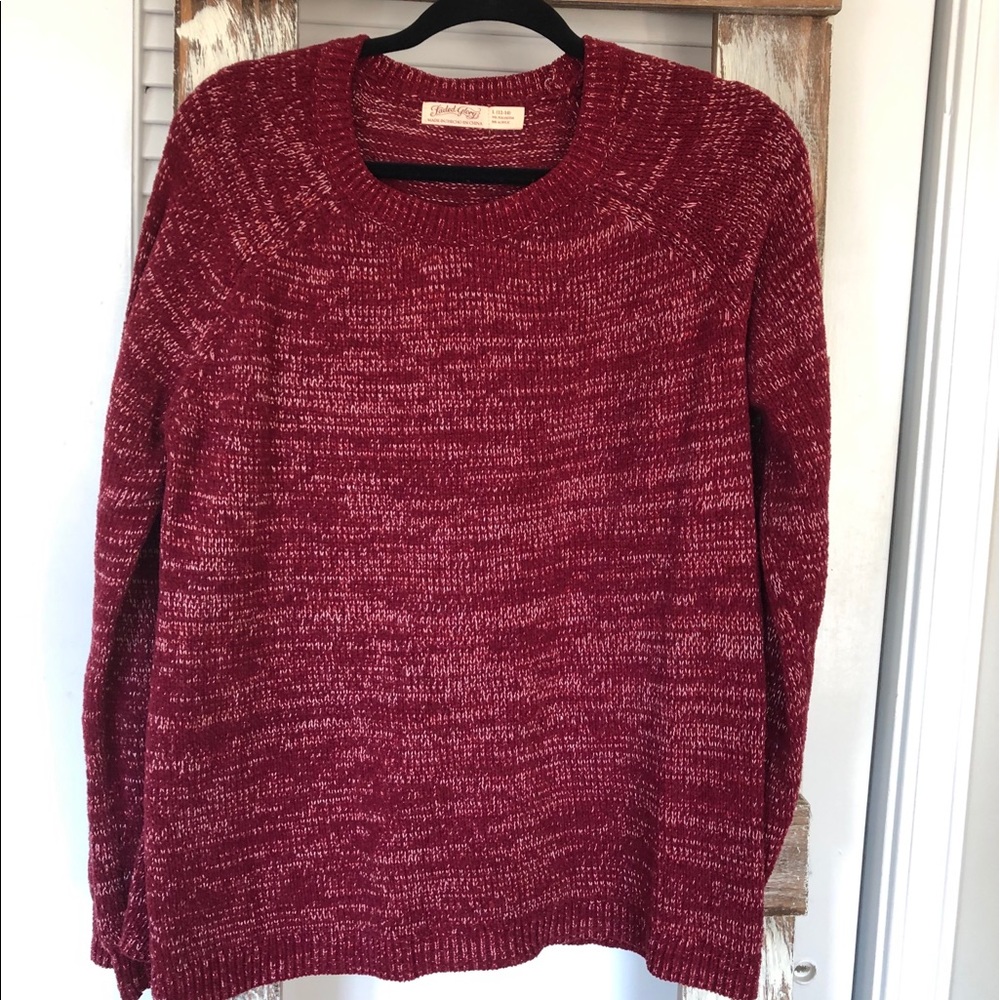 Red sweater